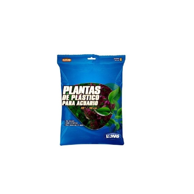 PLANTAS P/ACUARIO 20  50CM C/6 PZA