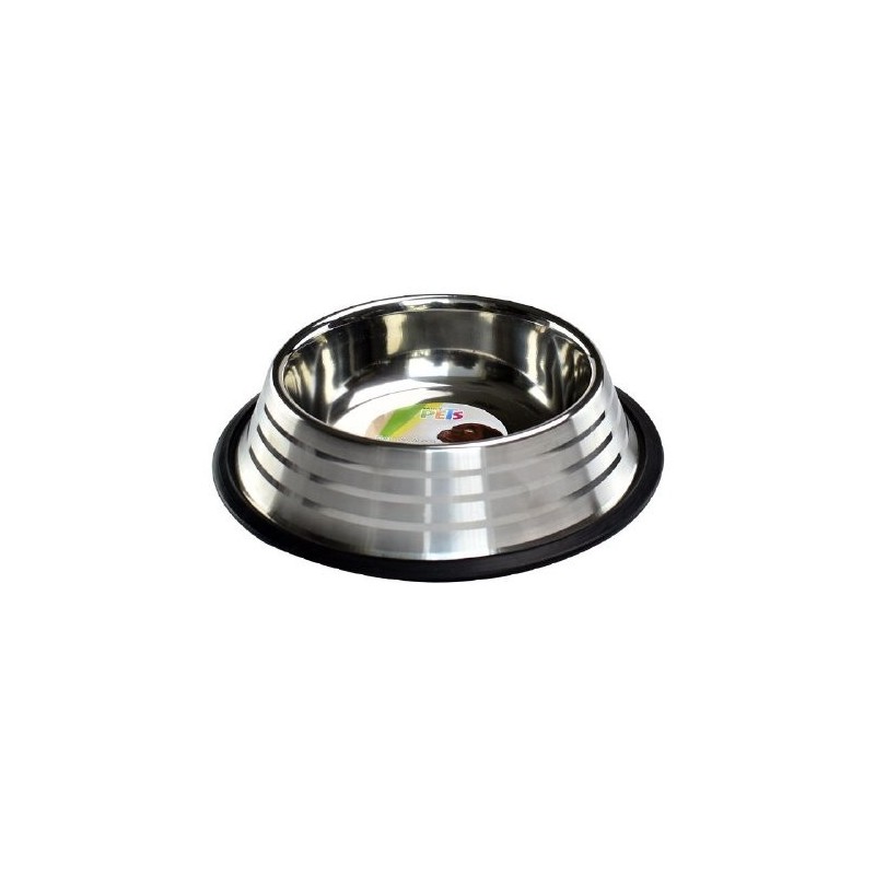 PLATO DE ACERO ESTRIADO 32 OZ