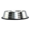 PLATO DE ACERO ESTRIADO 8 OZ.