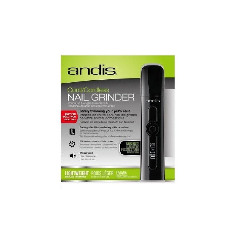 PULIDORA DE UÑAS ANDIS CON ESTUCHE