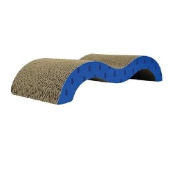 RASCADERO DE CARTON PARA GATOS (OLAS)