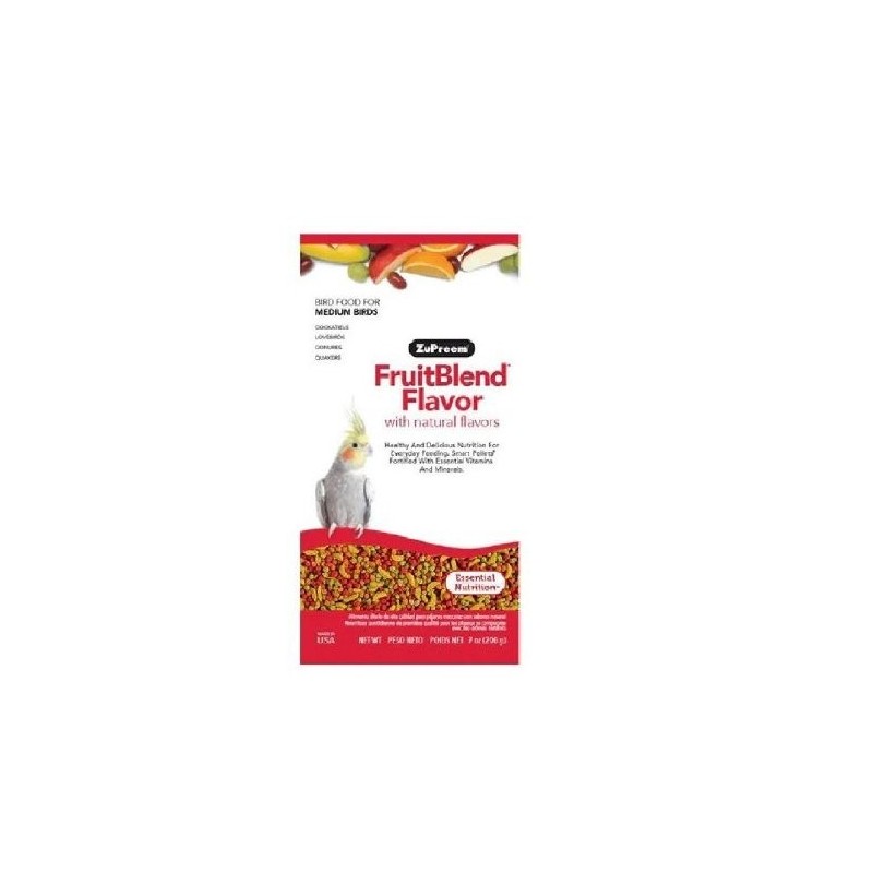 ALIMENTO FRUITBLEND AVE MEDIANA NINFA 0.441 LB 200 GR