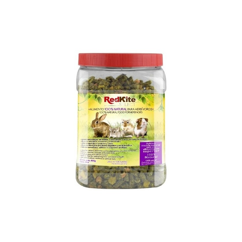 ALIMTO NAT P/HERBIVOROS SELECT 800GRS