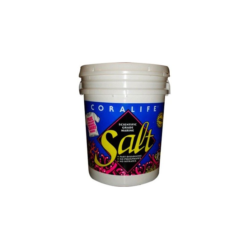 SAL CORALIFE 150  GAL. CUBETA 19.7 KGS.