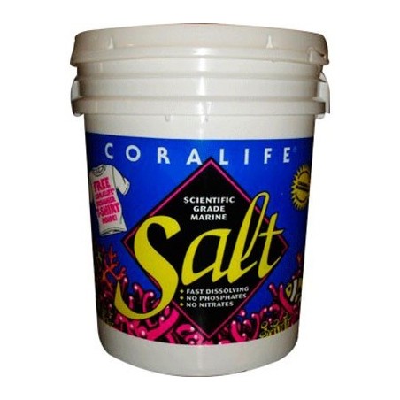 SAL CORALIFE 150  GAL. CUBETA 19.7 KGS.