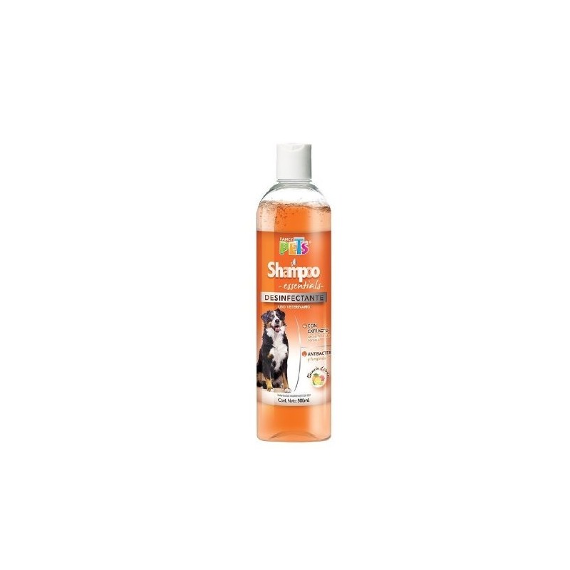 SHAMPOO ESSENTIALS DESINF 500 ML.
