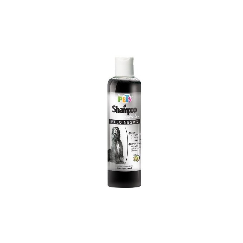 SHAMPOO ESSENTIALS P/NEGRO 250 ML.
