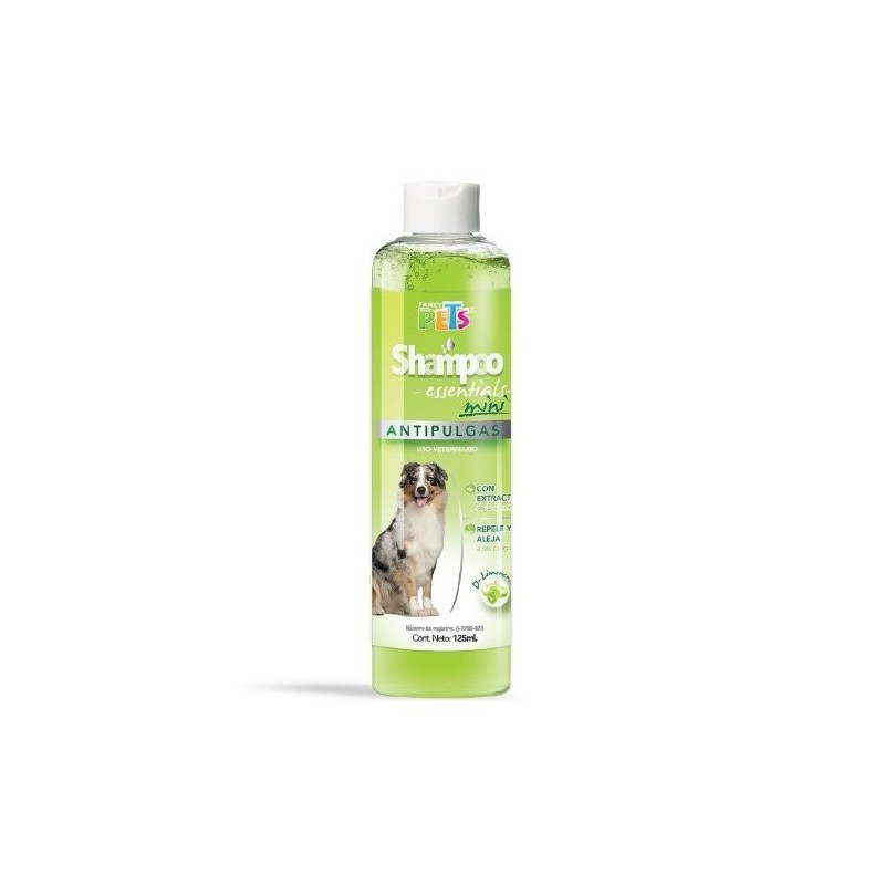 SHAMPOO MINI ANTIPULGAS ESSENTIALS 125ML