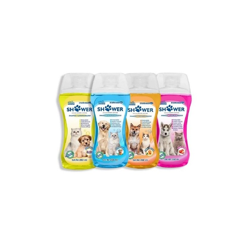 SHAMPOO SHOWER AROMAS 250 ML.