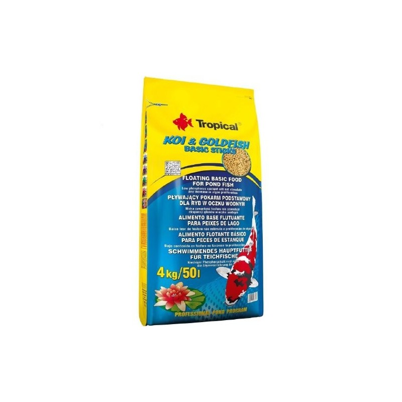 ALIMTO TROPICAL KOI & GOLDF. BAS 4KG