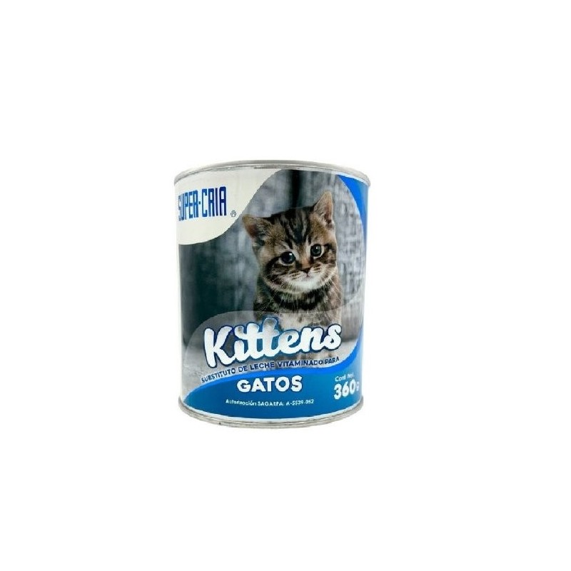 SUPERCRIA LECHE KITTENS 360 GRS.