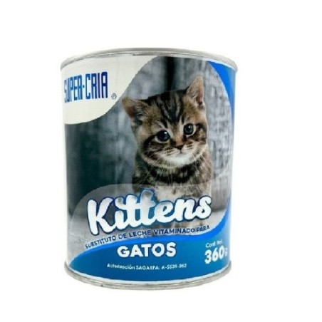 SUPERCRIA LECHE KITTENS 360 GRS.