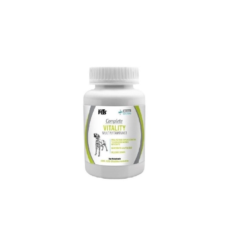 TABLETAS MASTICABLES COMPLETE VITALITY PARA PERROS 60 TABS.