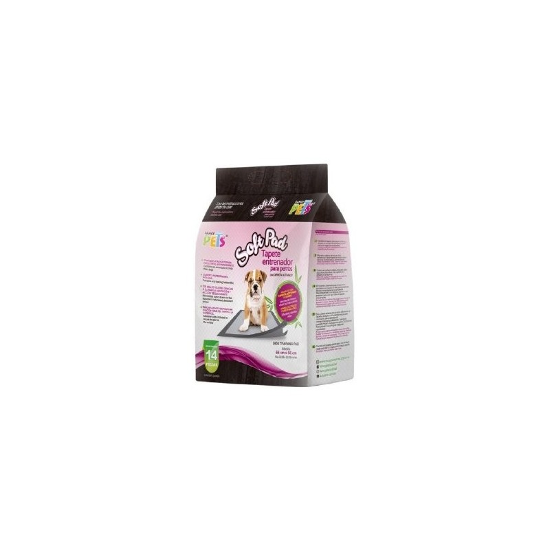 TAPETE ENT SOFT PAD C/CARBON AC 14PZAS