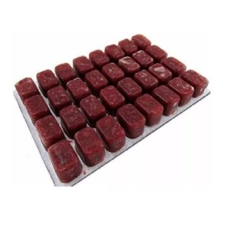 ALIMENTO CONGELADO BLOOD WORMS 100 GRS. EN CUBOS
