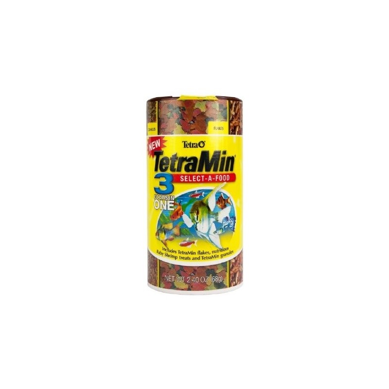 TETRAMIN SELECT-A-FOOD 68 GRS. 2.4 OZ