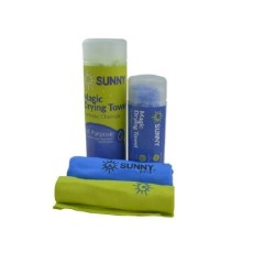 TOALLA SUPER ABSORBENTE (S) AZUL