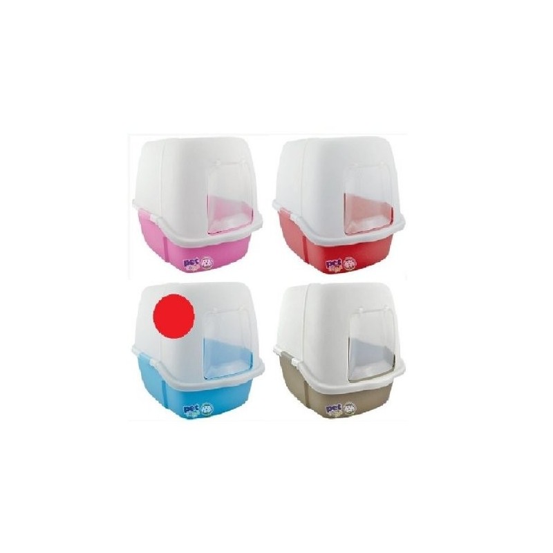 TOILET IMPORT DE LUXE C/REJILLA 48X30X46 AZUL