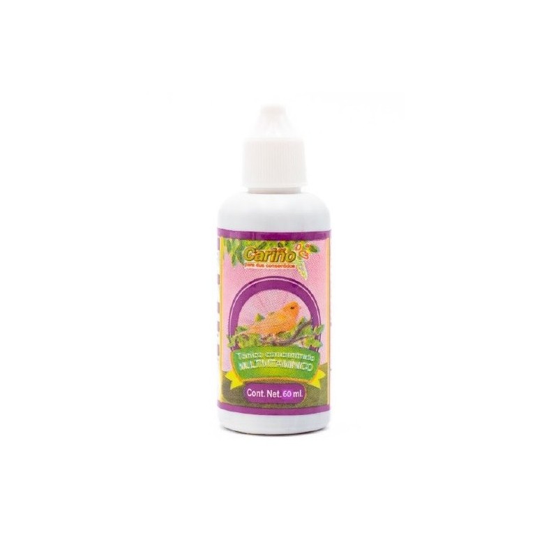 TONICO PARA AVES MULTIVITAMINICO 60 ML