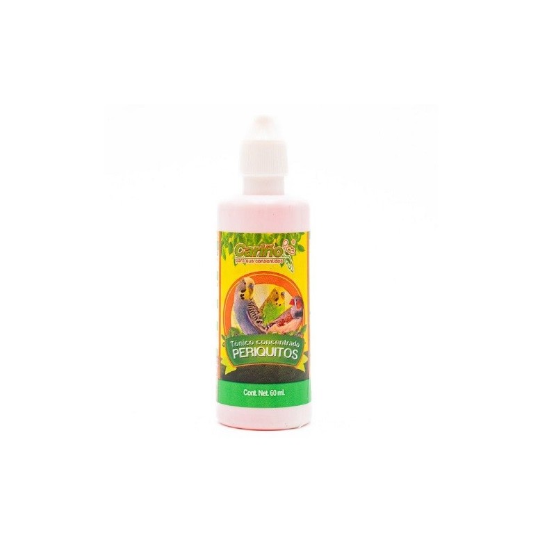 TONICO PARA PERIQUITOS 60 ML.