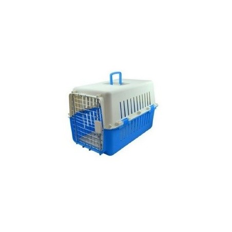 TRANSPORTADORA CHICA P/PERRO AZUL CIELO
