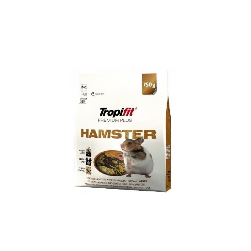 TROPIFIT PREMIUM PLUS HAMSTER 750GRS