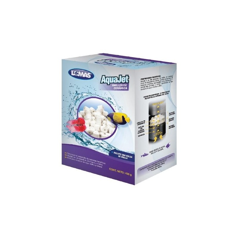ANILLOS DE CERAMICA 450 GRS.