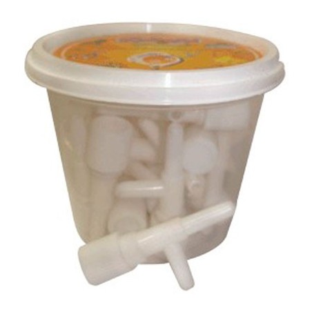 VALVULA PLASTICO 1 SAL. C/REG. 20PZS.