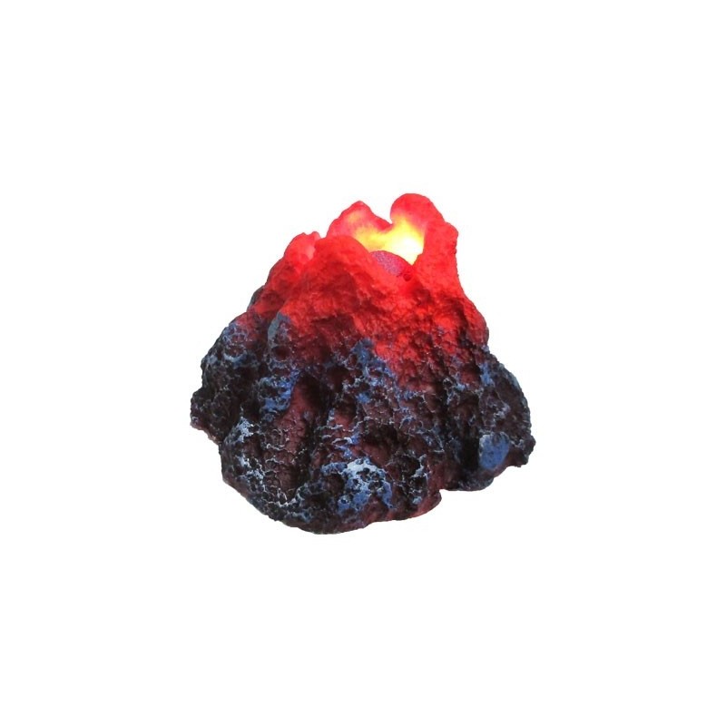 VOLCAN CON AIRE Y LUZ DE LED