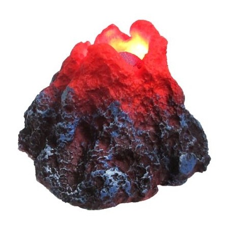 VOLCAN CON AIRE Y LUZ DE LED