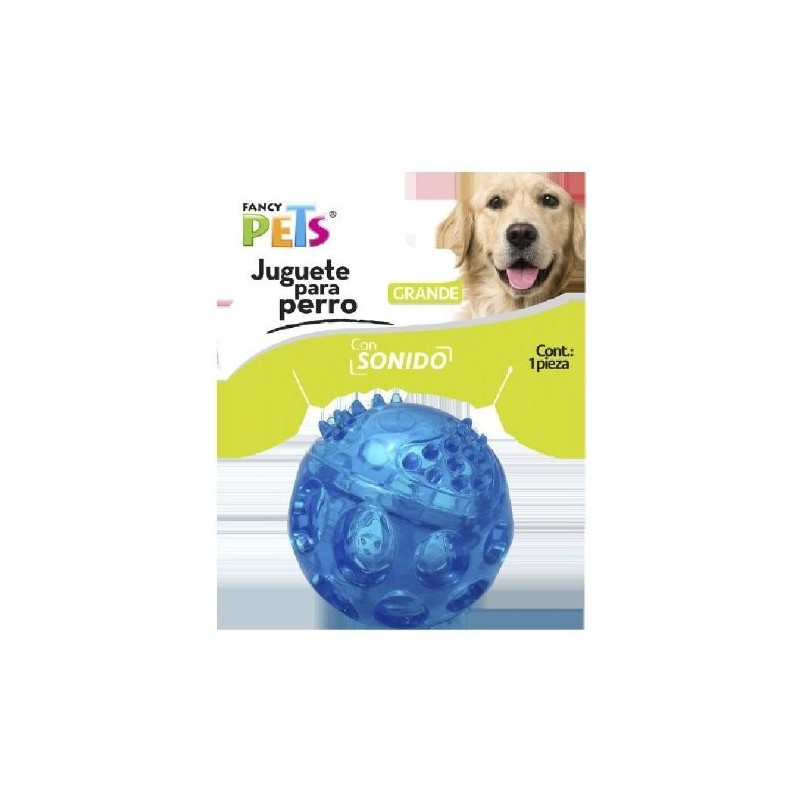 JUGUETE PELOTA FLEXIBLE GDE C/SONIDO