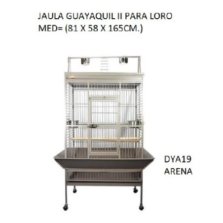JAULA GUAYAQUIL II P/LORO ARENA
