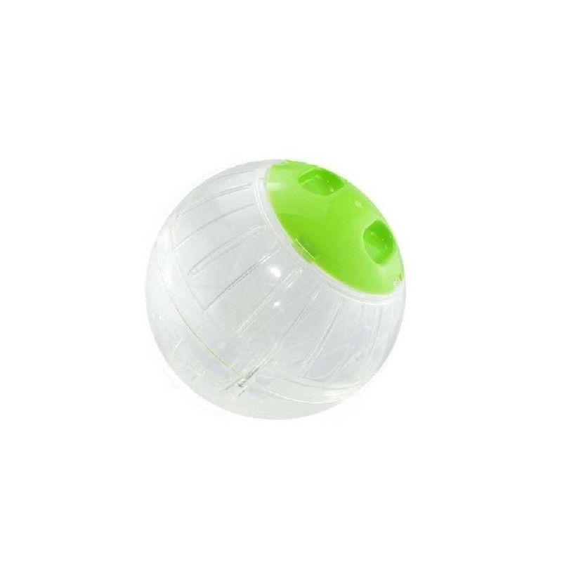 ESFERA EJERCI PARA HAMSTER 11.5 CMS4.5 VERDE
