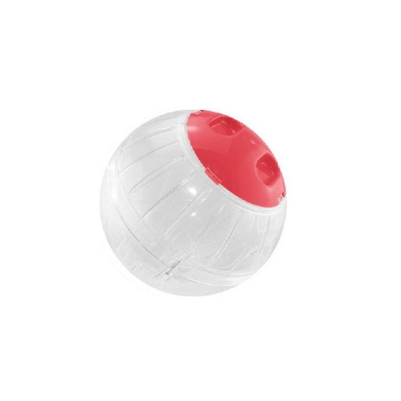 ESFERA EJERCI PARA HAMSTER 11.5 CMS4.5 ROJO