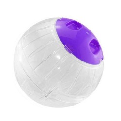 ESFERA EJERCIO PARA HAMSTER 11.5 CMS 4.5 MORADA