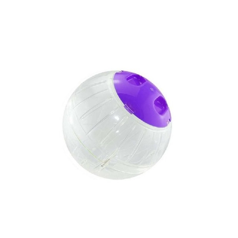 ESFERA EJERCI PARA HAMSTER 18CM 7.08  VIOLETA