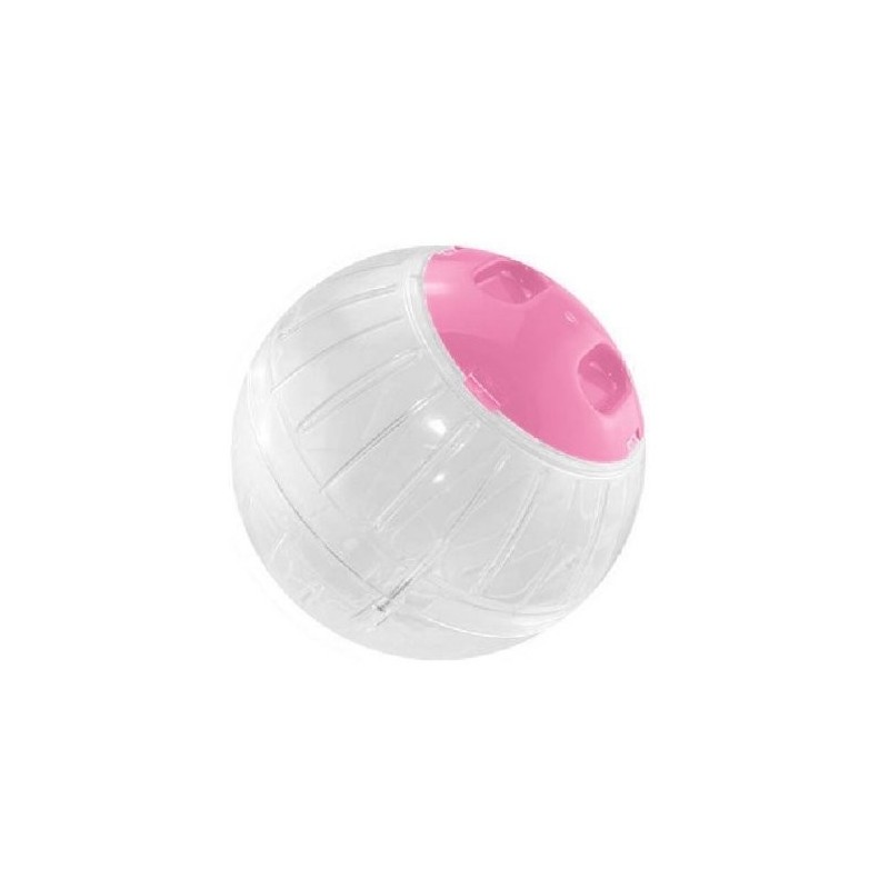 ESFERA EJERCI PARA HAMSTER 18CM 7.08  ROSA