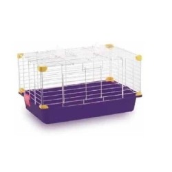 JAULA SUNNY PARA CONEJO (CHICA) MORADO