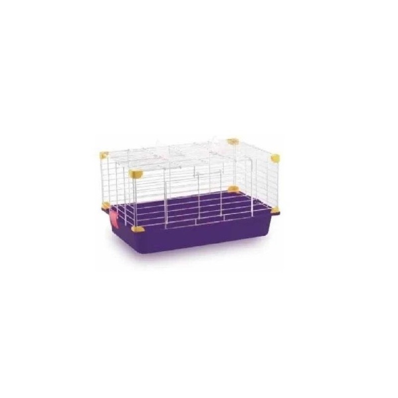 JAULA SUNNY PARA CONEJO (CHICA) MORADO