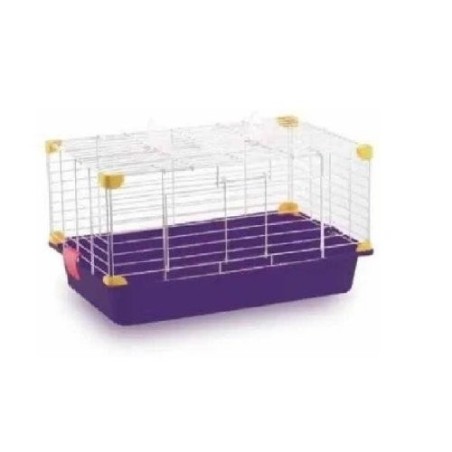 JAULA SUNNY PARA CONEJO (CHICA) MORADO