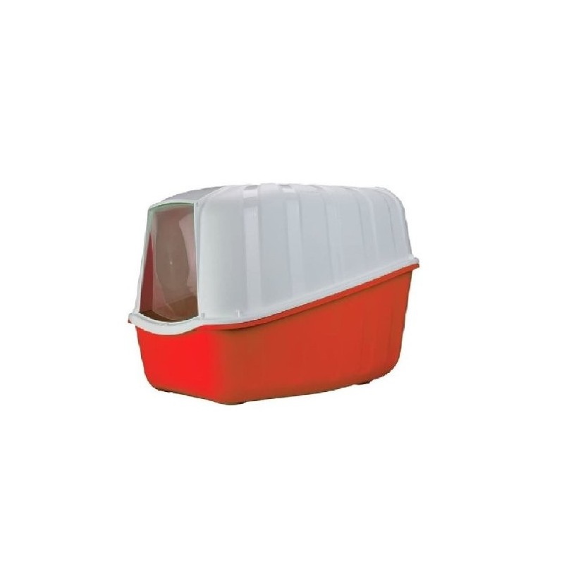 ARENERO C/TAPA Y PUERTA ROJO KOMODA