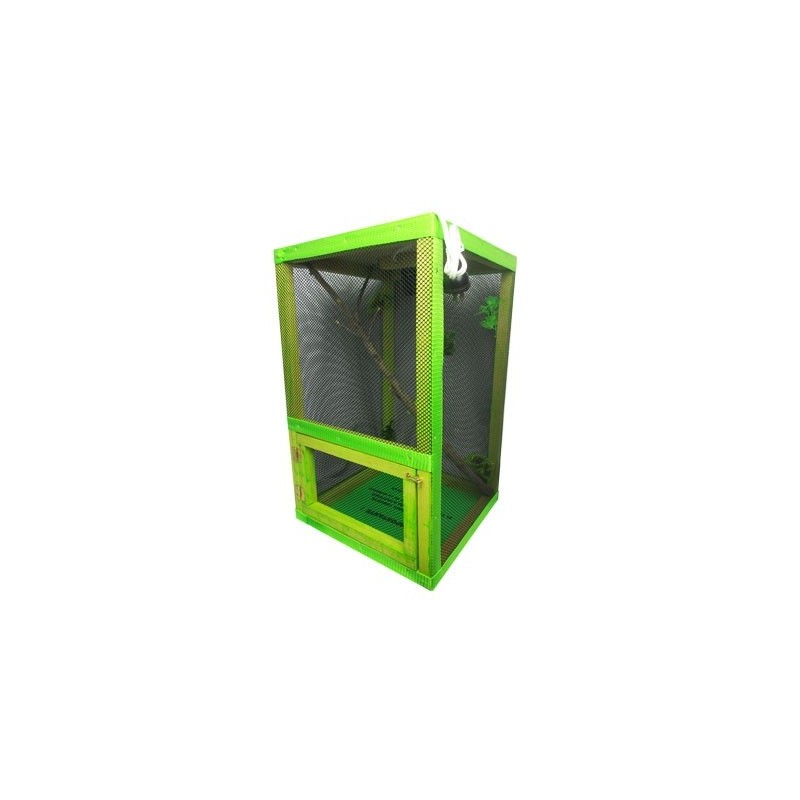IGUANARIO MINI FERI 30X30X40CM VERDE