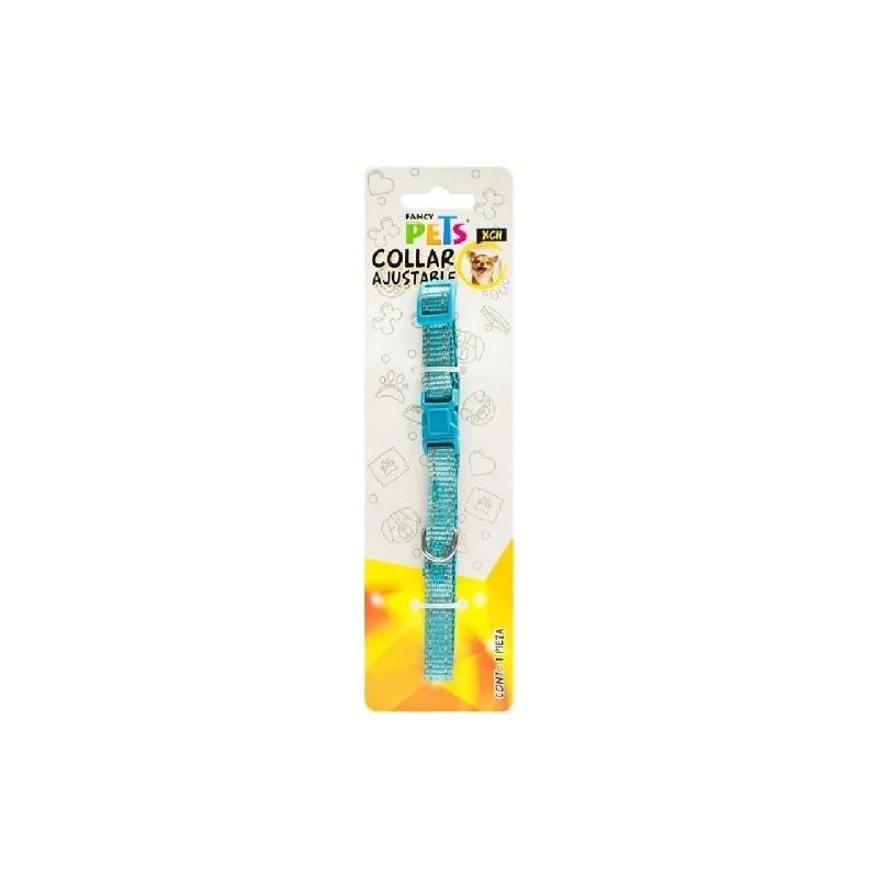 COLLAR NYLON C/FLOR MED 2.5CM
