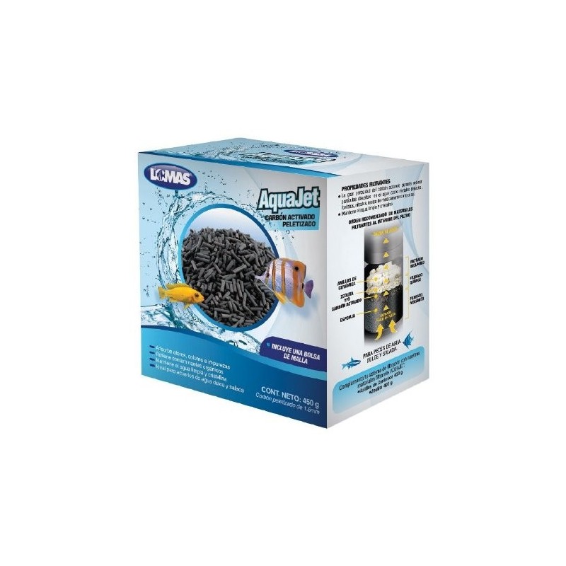 CARBON ACTIVADO 450GRS