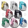 MOCHILA TRANSP SIN BURBUJA TRANSPARENTE ROSA