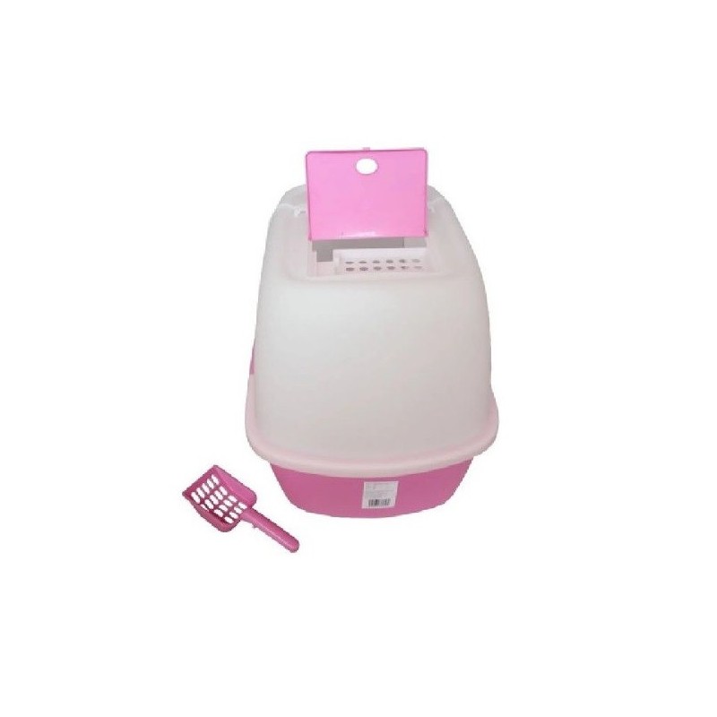 TOILET IMPORT DE LUXE C/REJILLA 48X30X46 ROSA