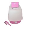TOILET IMPORT DE LUXE C/REJILLA 48X30X46 ROSA