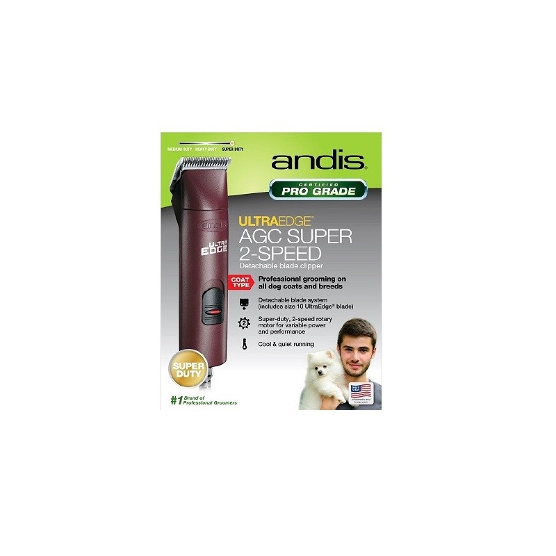 RASURADORA ANDIS ULTRAEDGE 2 VEL TINTO