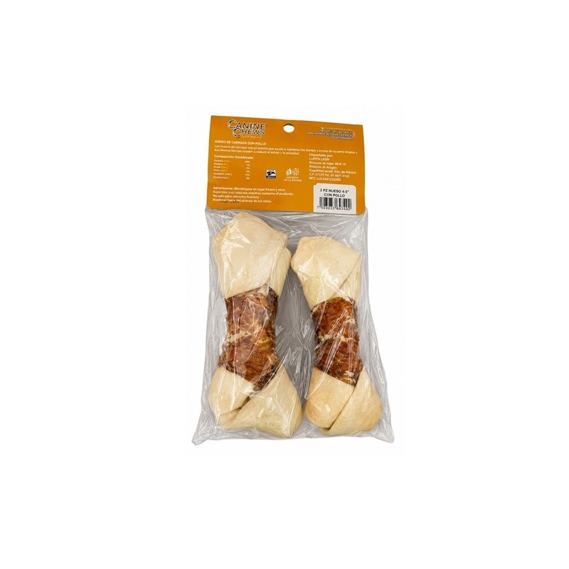 CHEWS 2 PK HUESO 6-7 CON POLLO