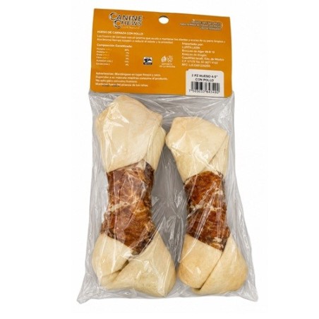 CHEWS 2 PK HUESO 6-7 CON POLLO